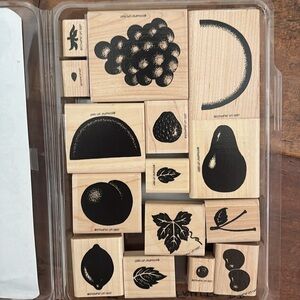 Stampin up fruit sets retired 1997